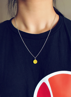 百家姓汉字文字项链加设计师品牌