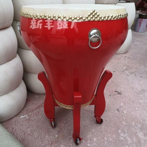 16寸18寸20寸花盆鼓牛皮龙鼓彩绘鼓定音鼓战鼓堂鼓厂家直销 - 图2