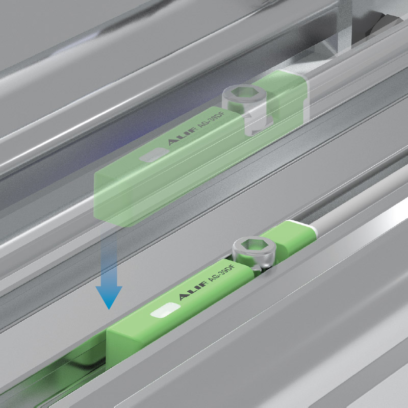 AG-39DF AL-39R NP B磁性开关T型槽传感器电缸感应线二三线常开闭-图3