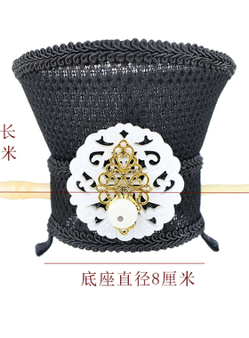 发冠合金仿玉古风发髻发饰头饰
