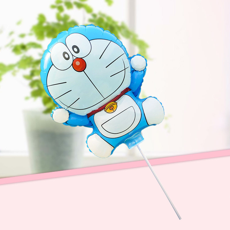 铝膜叮当猫气球 铝箔当当猫气球卡通气球 哆啦a梦气球 机器猫气球