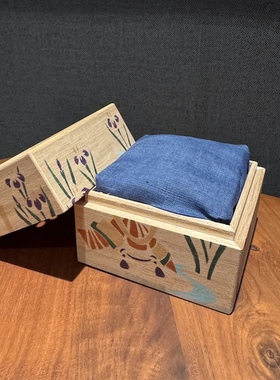 日本进口 中川政七商店 游中川 季节の香箱摆件 【盔 菖蒲】