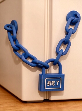 跨境新款 Anti-snacking fridge safety lock 减肥别吃了冰箱贴