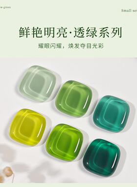 初莎牛油果绿色指甲油胶套装
