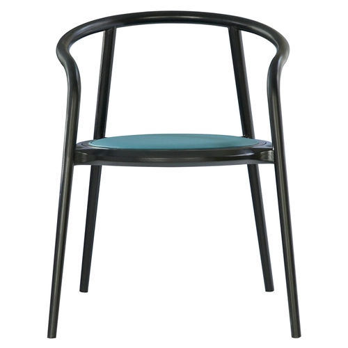 Новый китайский стул с твердым деревом стул простые поручни. Повседневная чайная дизайнер дизайнер дизайнер Alien Modern Chines