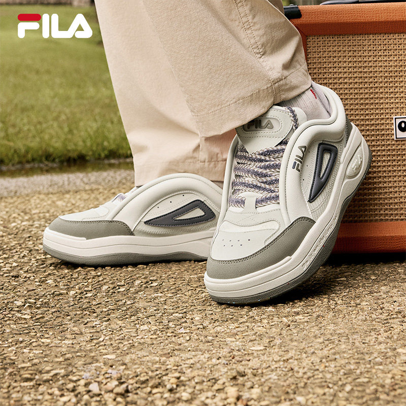 FILA 斐乐官方男鞋MIX 2复古板鞋2024冬季新款舞动鞋休闲鞋运动鞋,淘宝优惠券,粉丝福利购,淘宝优惠卷