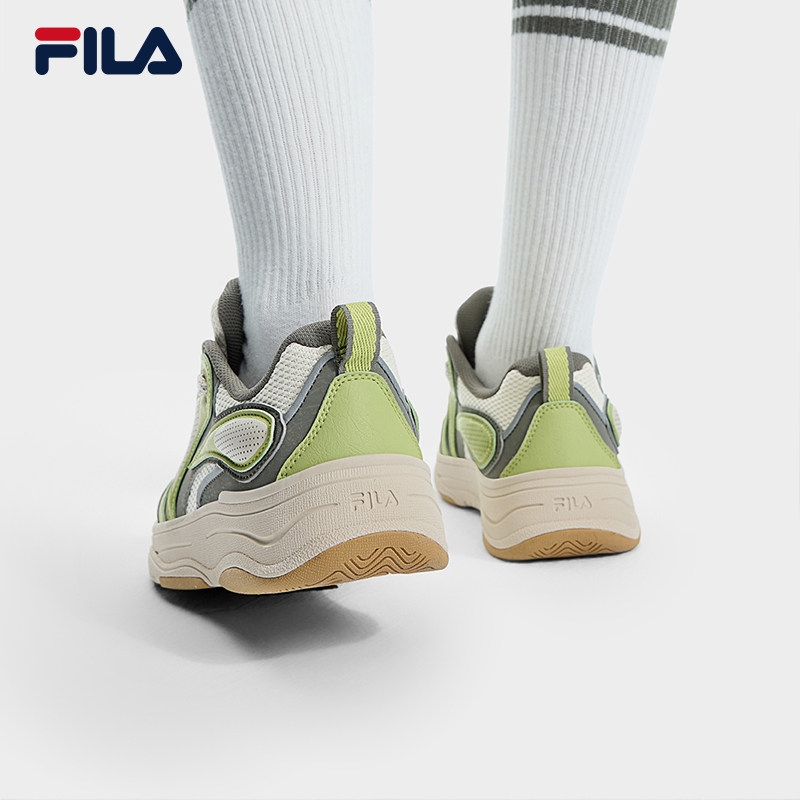 FILA 斐乐官方女鞋VIBE复古板鞋2025春新款律动鞋时尚休闲运动鞋,淘宝优惠券,粉丝福利购,淘宝优惠卷