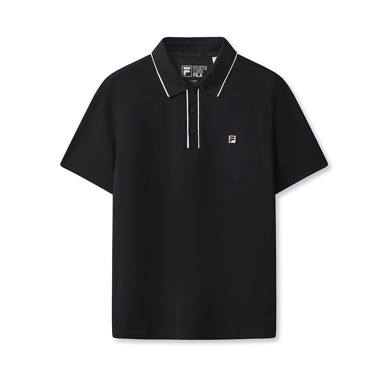 FILA 斐乐官方男子针织短袖POLO衫2025冬季新款时尚休闲基础上衣,淘宝优惠券,粉丝福利购,淘宝优惠卷