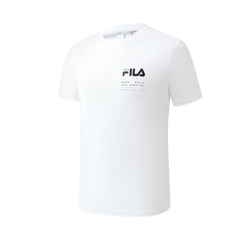 FILA斐乐男子短袖T恤夏季基础轻便简约圆领运动针织短袖衫打底T恤,淘宝优惠券,粉丝福利购,淘宝优惠卷