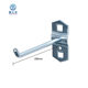 Free shipping hardware tool rack square hole plate metal single straight hook tool hanging plate accessories thickened hole plate hanging rack