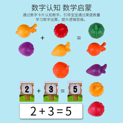 宝宝颜色分类杯识别认知教具儿童蒙氏早教益智精细动作玩具1一2岁 - 图2