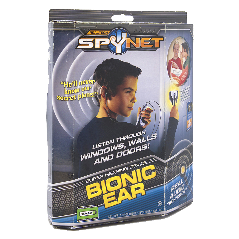 SPY NET BIONIC EAR儿童角色扮演间谍特工玩具声音放大器男孩礼物 - 图3