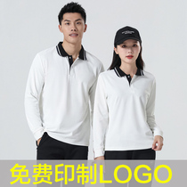 Autumn Winter Games Mens and womens sports POLO shirts Long sleeves Giant Code T-shirt White Golf Suit Custom Logo