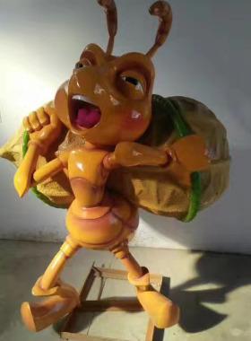 定制玻璃钢网红卡通吉祥物雕塑
