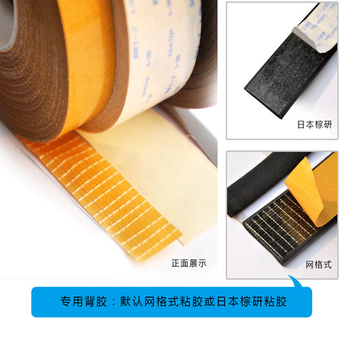自粘D型发泡密封条半圆带背胶隔音防撞配电箱柜海绵条橡胶密封条 - 图0