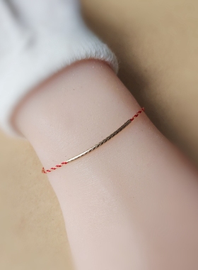 包邮原创定制手编极细螺纹手绳