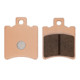 Copper-based sintered brake pads for electric motorcycles with high temperature and wear resistance