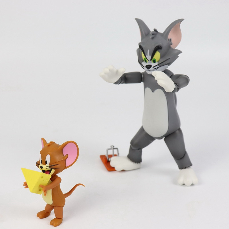 现货大圣模型GT动画猫和老鼠TOM and JERRY汤姆和杰瑞可动成品 - 图2