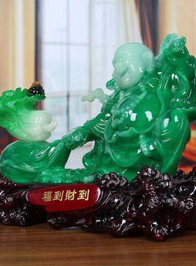 招财客厅供奉大肚佛开业乔迁礼品