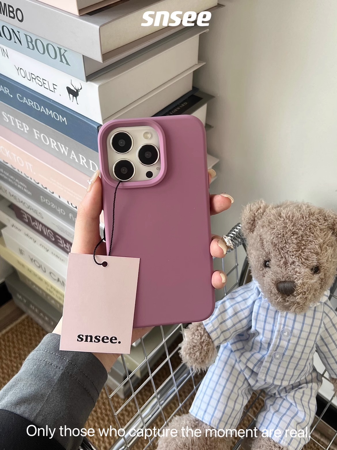 耐脏黑加仑紫适用oppoReno11手机壳pro真液态硅胶FindX7高级感ultra防摔X6软套一加Ace3简约12树莓粉紫色网红-图3