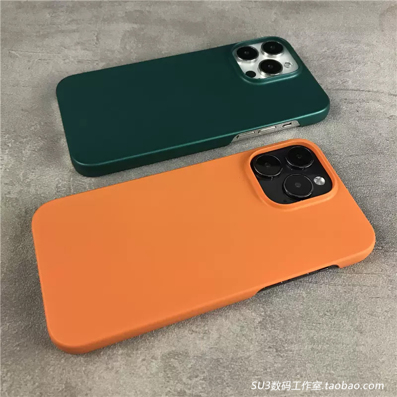 橙色不包按键适用oppoReno12/11手机壳10/9pro+半包8/7无边框65散热FindX7/X6磨砂ultra硬壳K12简约高级A3pro - 图2