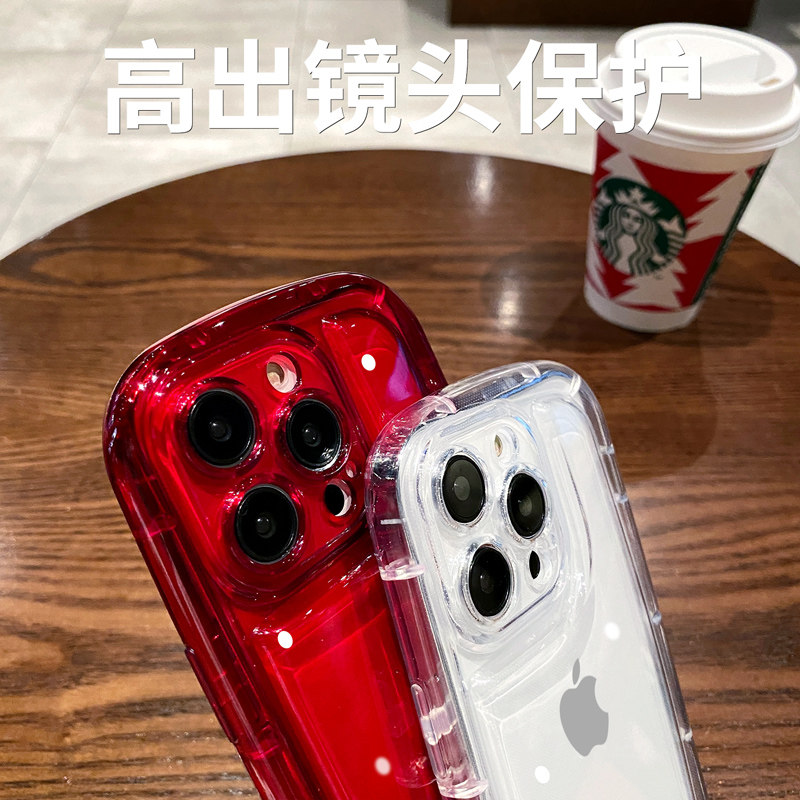 加厚透明气囊适用华为荣耀80/50手机壳70pro椭圆形60se肥皂壳v30硅胶V40防摔X40 GT全包X30i高级感X20软网红+