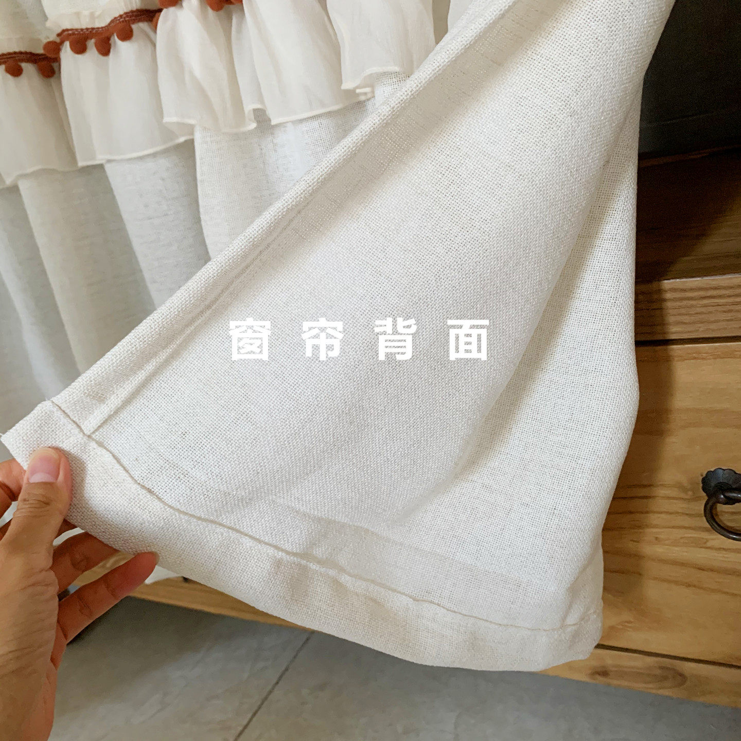 美式原木中古风日式亚麻短帘柜帘半帘橱柜遮挡帘柜子防尘鞋柜书柜,淘宝优惠券,粉丝福利购,淘宝优惠卷