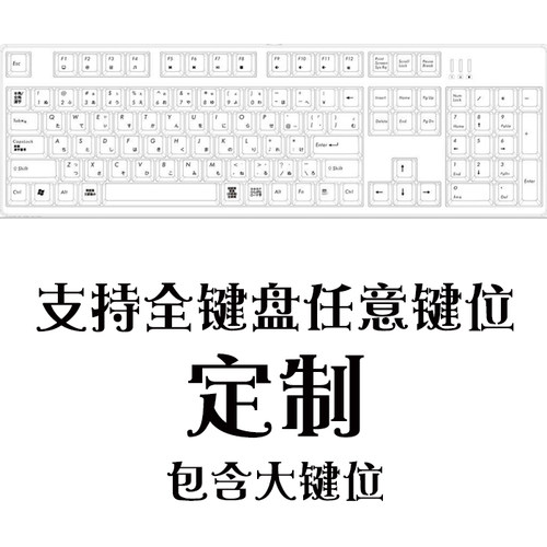 私人定制机械键盘树脂键帽手工个性DIY客制化透光SA 原厂高度 - 图2