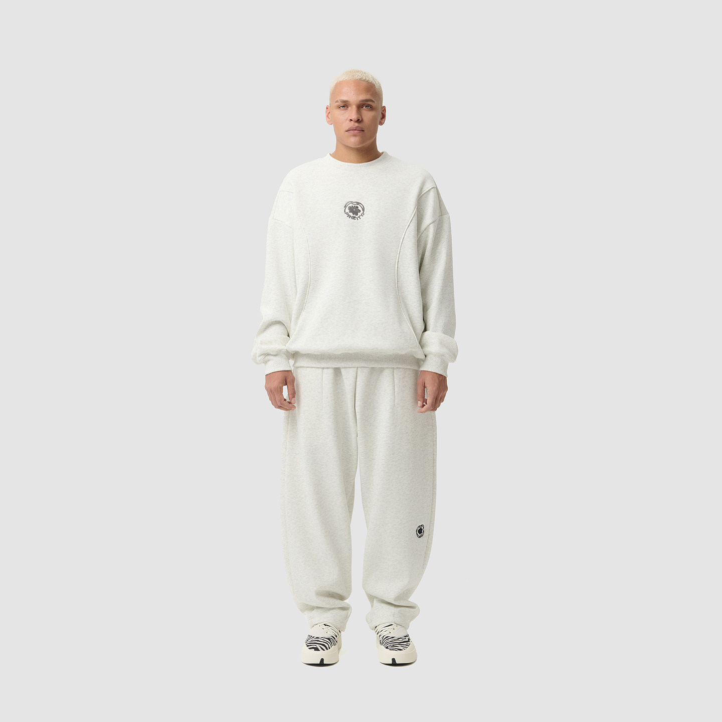 PROCITY加绒连帽情侣圆领卫衣套装高克重百搭通勤口袋弯刀卫裤潮,淘宝优惠券,粉丝福利购,淘宝优惠卷