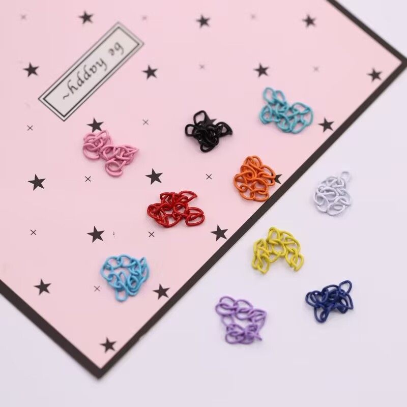 diy饰品配件5cm金属烤漆喷漆彩色延长链尾链钥匙扣链条加长连接链,淘宝优惠券,粉丝福利购,淘宝优惠卷