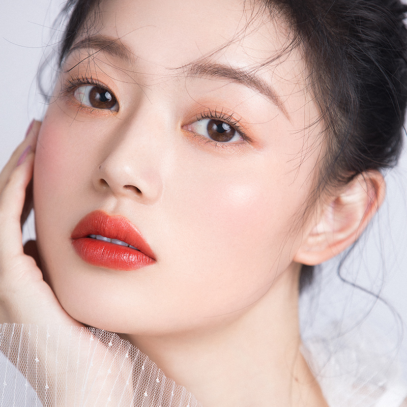 稚优泉化妆品旗舰店稚优泉口红哑光唇膏持久保湿防水不易脱色豆沙色姨妈学生女正品0
