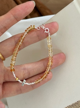 高级感手链日进斗金泰银招财