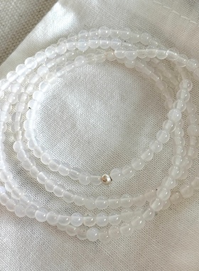 天然小众设计精致弹力绳高级感