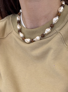 天然淡水珍珠项链女款