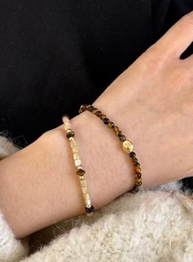 虎眼石手链新中式男款串珠简约