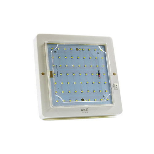 直流12V24V36V 9W LED吸顶灯 led节能灯 房车货车船太阳能灯 方形 - 图3