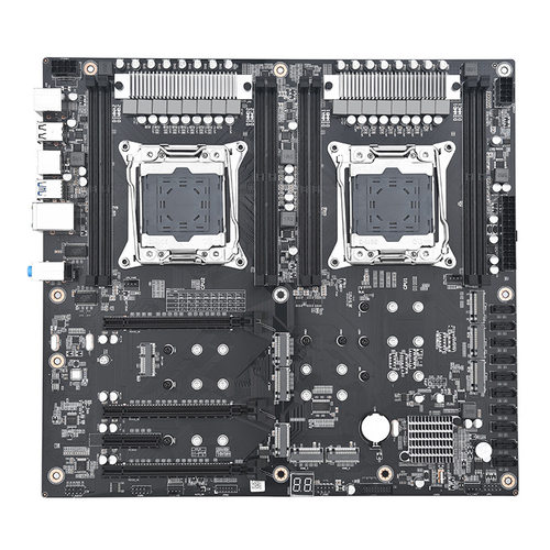 算力主板X99X双路PLUS主板LGA2011-3处理器DDR4内存6PCIE显卡插槽 - 图3
