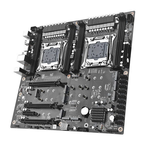 算力主板X99X双路PLUS主板LGA2011-3处理器DDR4内存6PCIE显卡插槽 - 图2