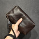 First layer cowhide clutch for men