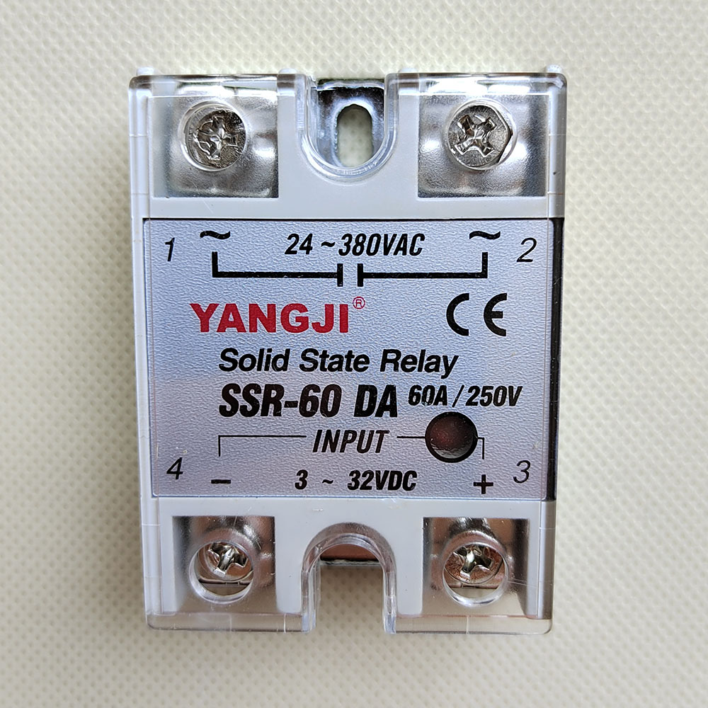 YANGJI单相固态继电器SSR-25DA阳继60 40 10 Solid State Relay - 图2