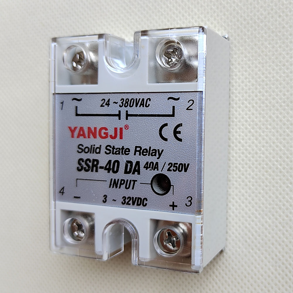 YANGJI单相固态继电器SSR-25DA阳继60 40 10 Solid State Relay - 图1