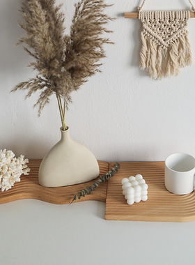 几何风拍照蛋糕寿司面包板托盘