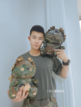 Camouflak Dragon Doll Sheng Dragon Doll Spot Dragon Year Love Camouflak Dragon Soldier Romance Gifts for Comrades Souvenirs