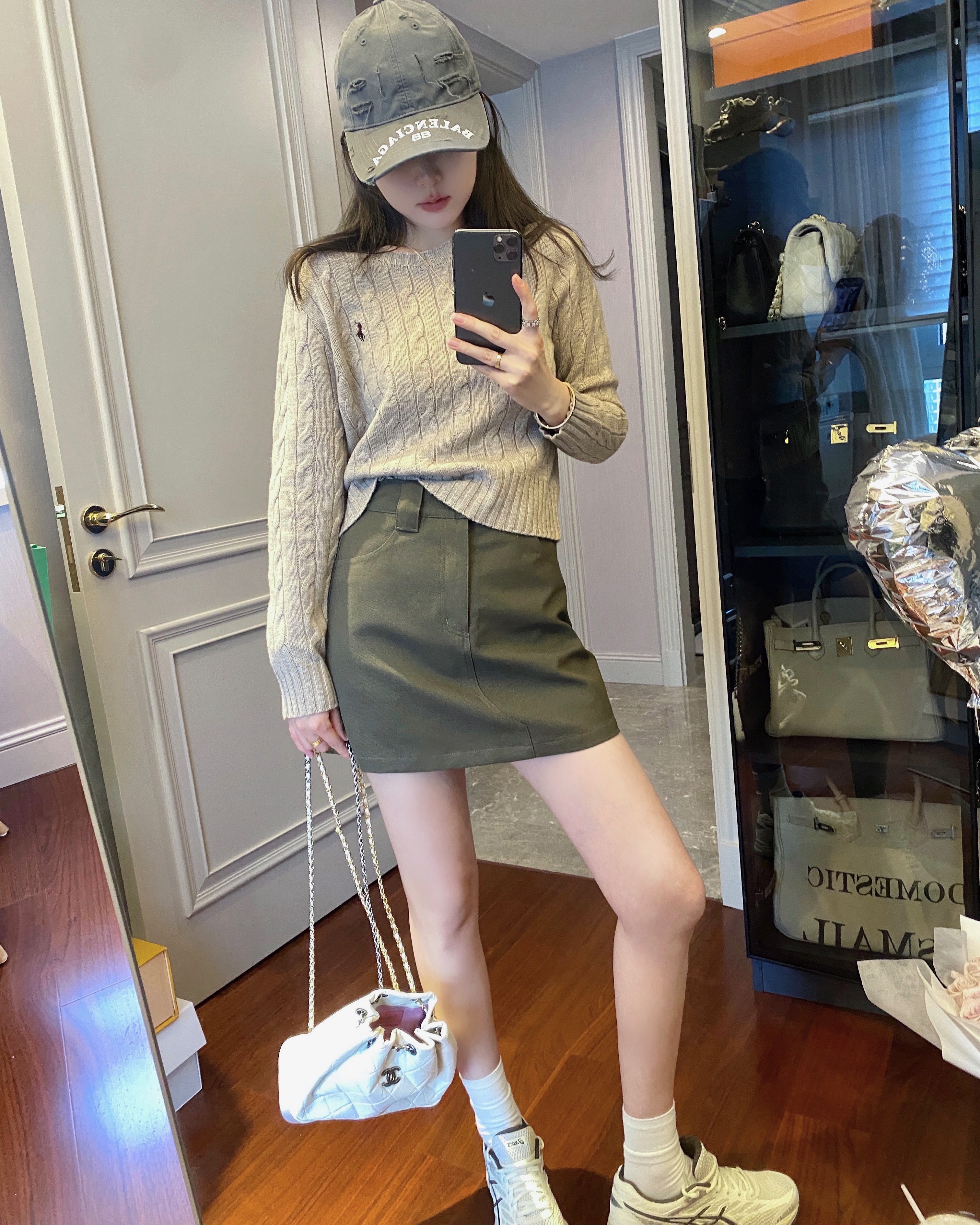 THEOPENDM 秋季新品设计感刺绣麻花针织衫圆领内搭外穿百搭毛衣女