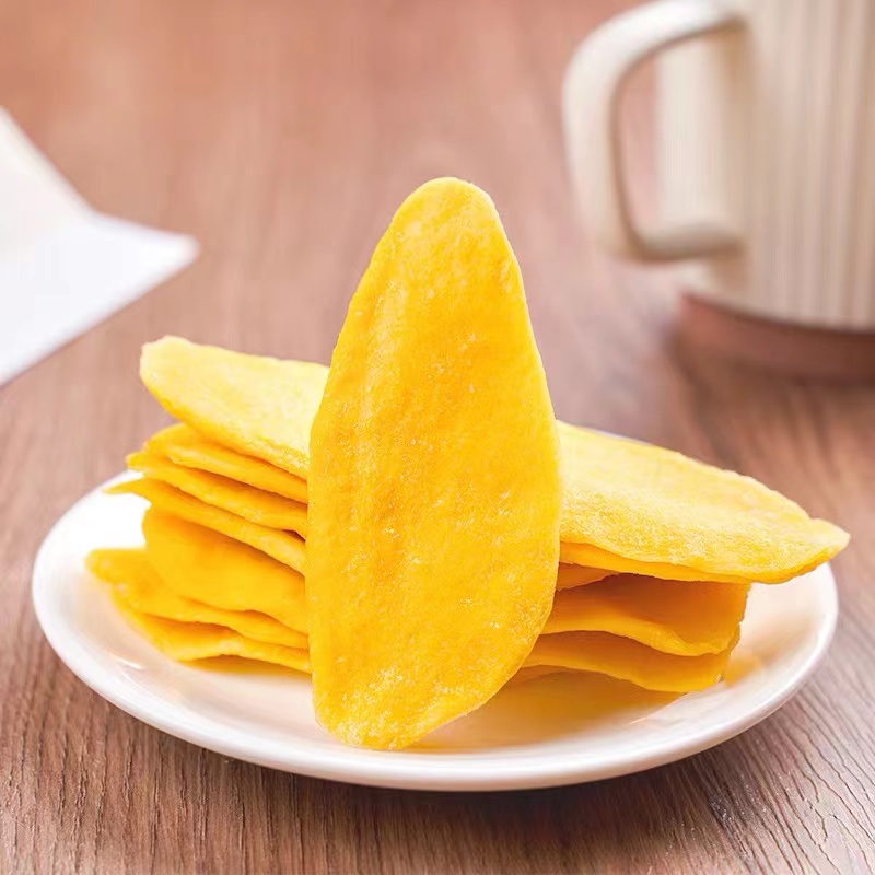 500g Natural Dried Mango Slices Delicious Thailand Flavor - 图1