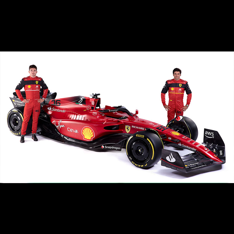 【售罄】RC红法F1车队2022赛季F1-75车遥控车模型玩具遥控RC贴纸 - 图3