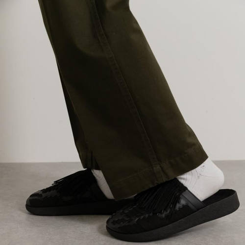 日本包直邮MALIBU SANDALS THUNDERBIRD THATCH MULE流苏半包拖鞋 - 图3