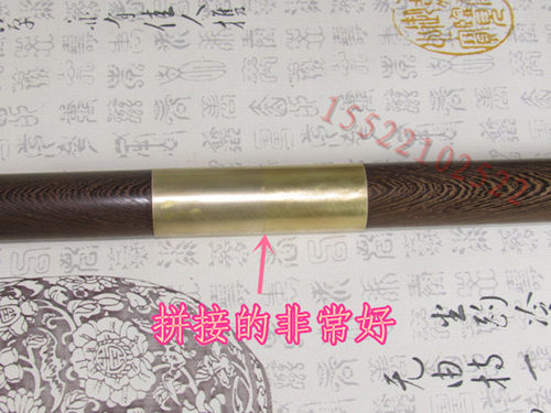 鸡翅木太极杖养生杖折叠拼接组合棍武术棍二合一长棍鞭杆防身棍子 - 图1