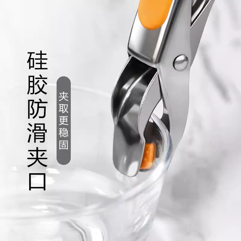 不锈钢取碗夹防烫夹家用厨房工具碗夹盘子夹蒸菜夹取器防滑手夹盘 - 图2