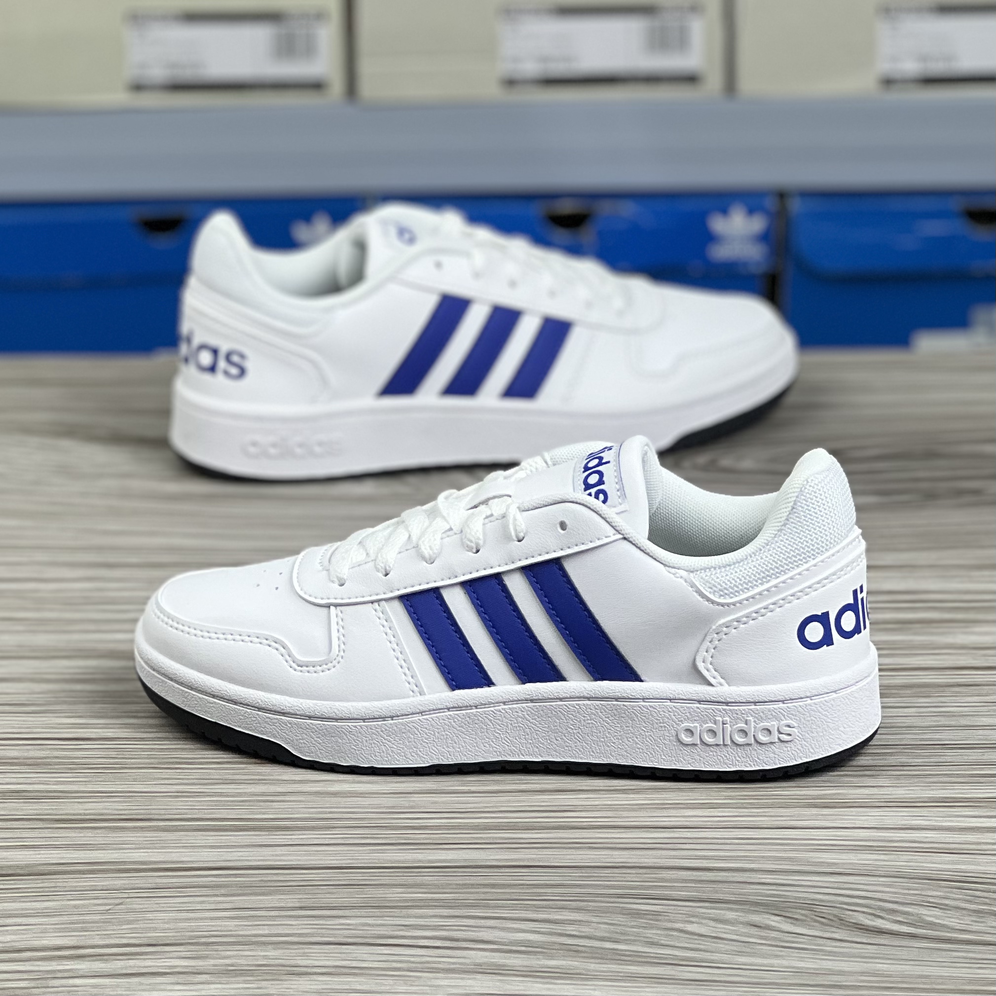 Adidas阿迪达斯正品男鞋三道杠时尚百搭小白鞋复古休闲板鞋GZ7967-图0